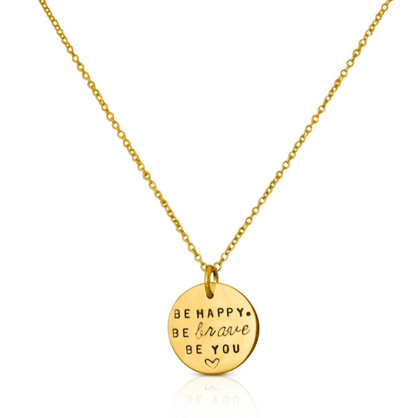 Personalise Quotes Necklace