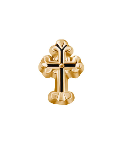 FC#123 Gold Chrome Cross