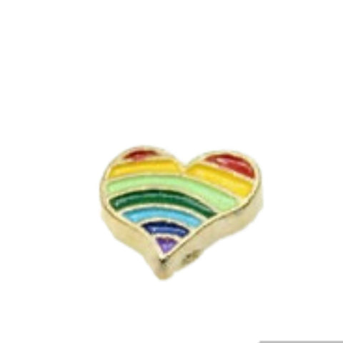 FC#147 Rainbow Heart (Gold)