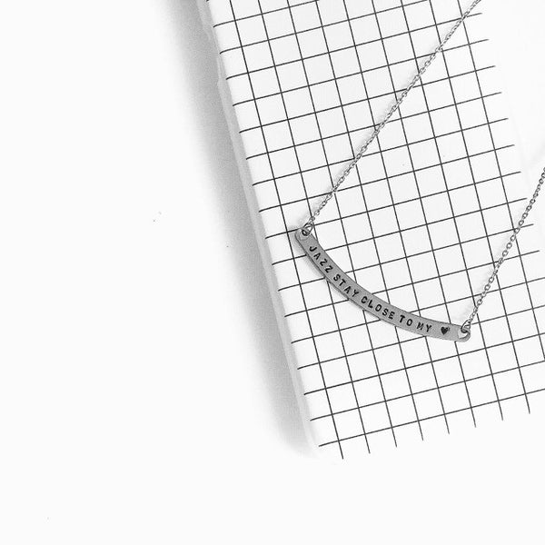 Curve BAR Necklace