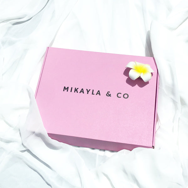 Personalised Fuschia Pink Satin Robe - Mikayla.sg