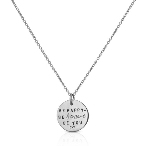 Personalise Quotes Necklace